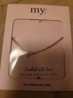 My jewellery Armband met dubbele ketting en parels goud, Sieraden, Tassen en Uiterlijk, Armbanden, Verzenden, Nieuw, Goud, Goud