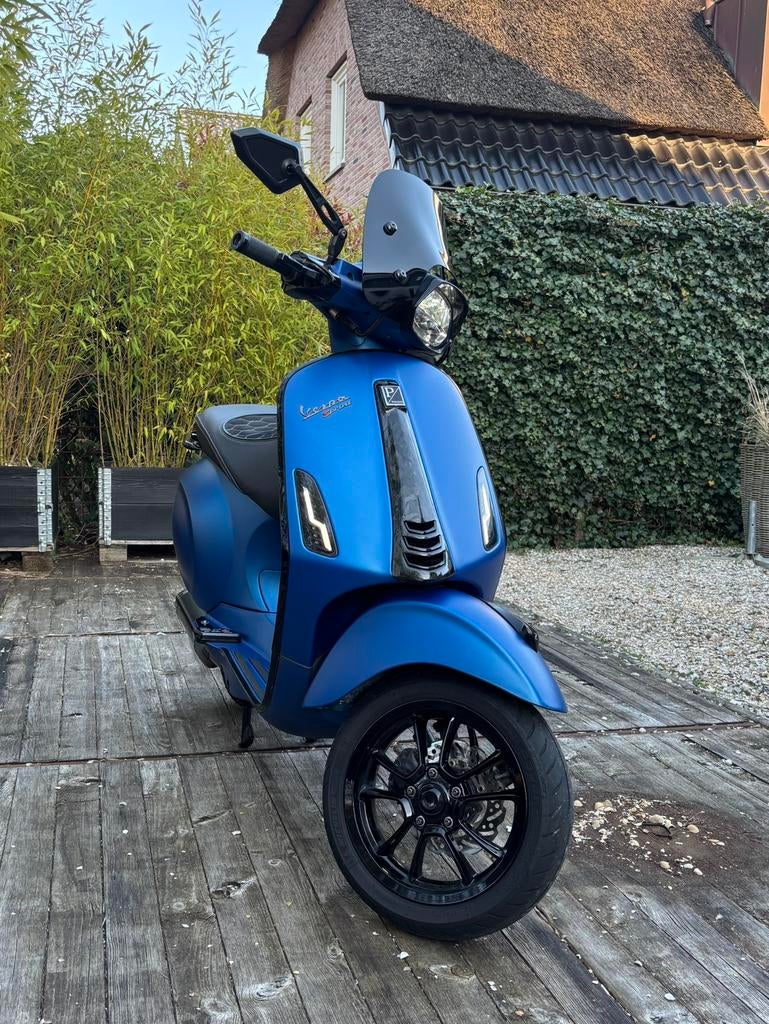 Vespa sprint E5 80cc, Ophalen, Maximaal 45 km/u, Vespa S, Zo goed als nieuw