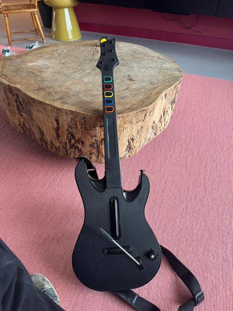 Guitar Hero gitaar xbox 360, Spelcomputers en Games, Gebruikt, Gitaar, Drumstel of Dj-set, Ophalen of Verzenden, Xbox 360