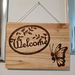 Welkom bord handgemaakt, Ophalen, Nieuw