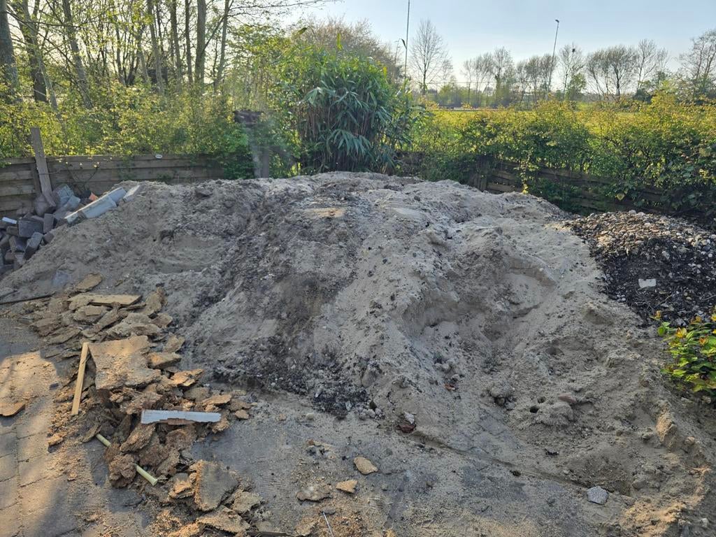 6 m3 schoon opvulzand, Tuin en Terras, Zand, Ophalen of Verzenden