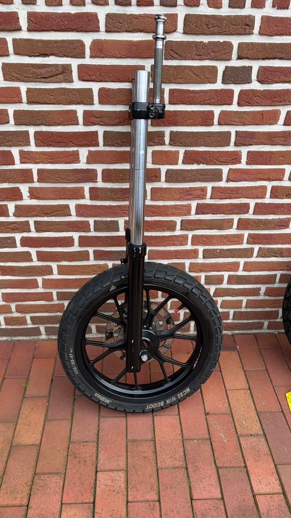 Voorvork Derbi, Fietsen en Brommers, Brommeronderdelen | Algemeen, Ophalen, Zo goed als nieuw, Overige typen