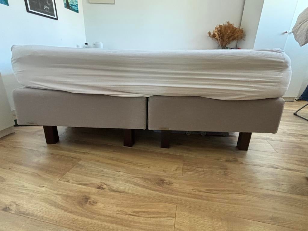 160x200 cm bed - gratis ophalen, Ophalen, Gebruikt, Tweepersoons, 200 cm