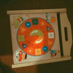 Houten educatief speelgoed: klok, telraam, puzzel enz, Ophalen of Verzenden, Gebruikt, Knutselen