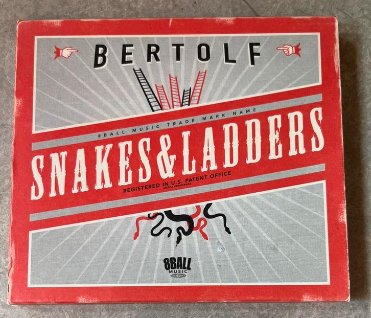 Bertolf - Snakes & Ladders (cd indie/folk rock), Cd's en Dvd's, Cd's | Rock, Zo goed als nieuw, Alternative, Ophalen of Verzenden