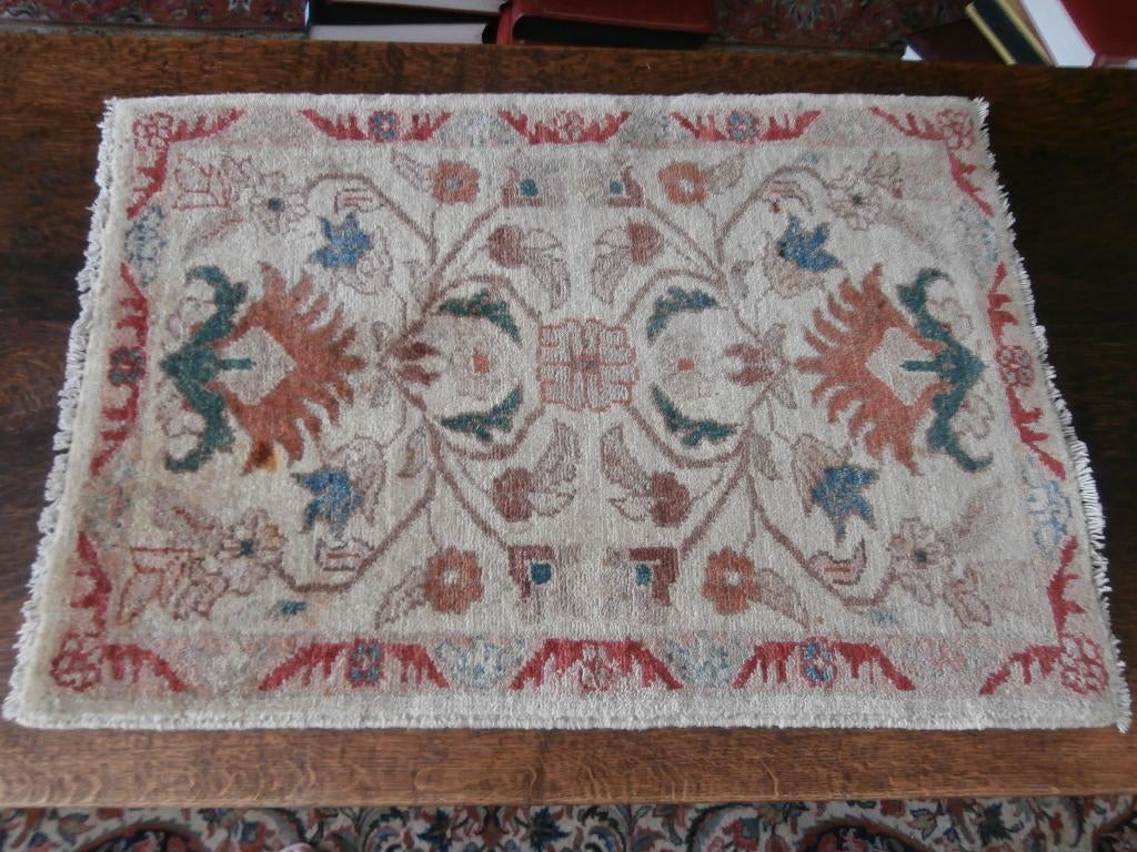 Perzisch tapijt Tafelkleed Mavo Perzen Carpet Palace kleed, Gebruikt, 50 tot 100 cm, Rechthoekig, 50 tot 100 cm