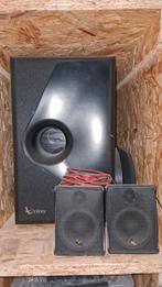 Infinity Subwoofer en Satelliet Speakers Set en versterker, Ophalen of Verzenden, Gebruikt, Complete surroundset, Overige merken