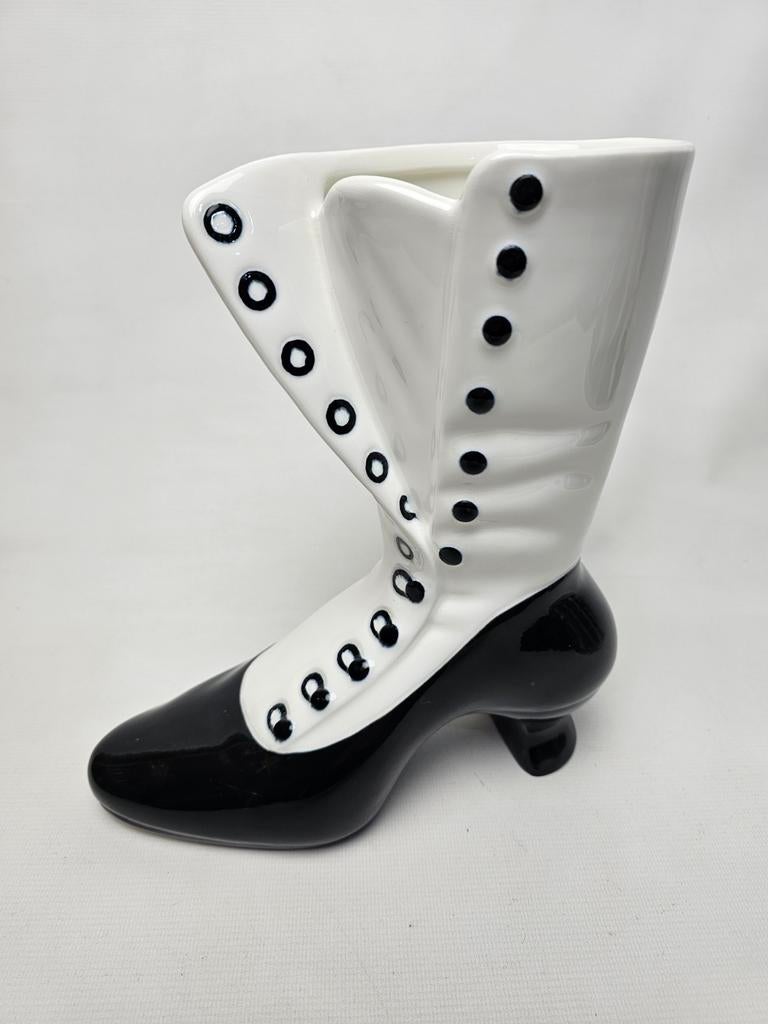 # Ikea vaas zwart wit ontwerp Bea Äkerlund limited edition, Huis en Inrichting, Woonaccessoires | Vazen, Ophalen of Verzenden