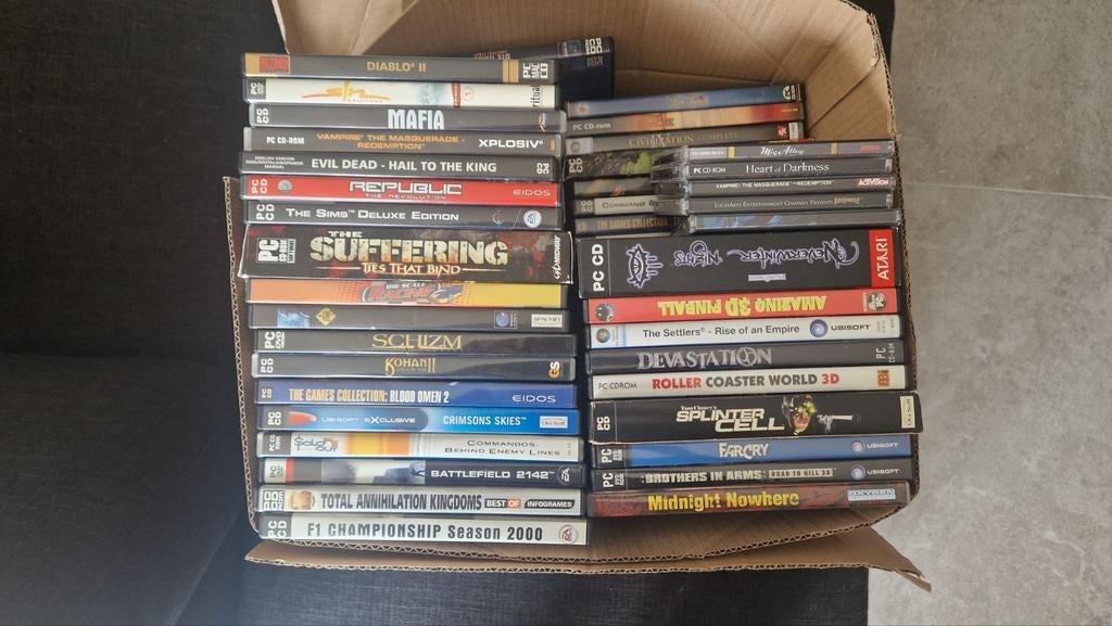 Retro pc games, Ophalen of Verzenden