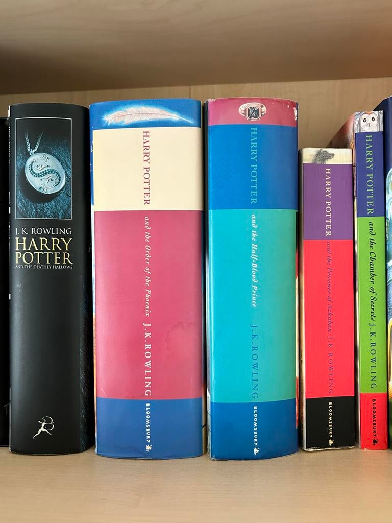 Harry Potter boeken in het Engels/English first edition, Verzamelen, Harry Potter, Ophalen of Verzenden, Gebruikt, Boek of Poster
