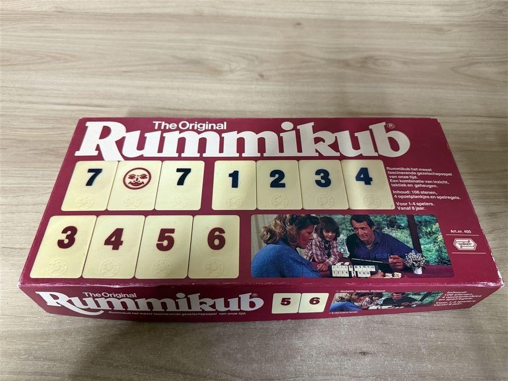 rummikub rode doos - s6508, Verzenden, Zo goed als nieuw