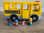 Fisher Price Little People Grote schoolbus, Ophalen, Zo goed als nieuw, Speelset