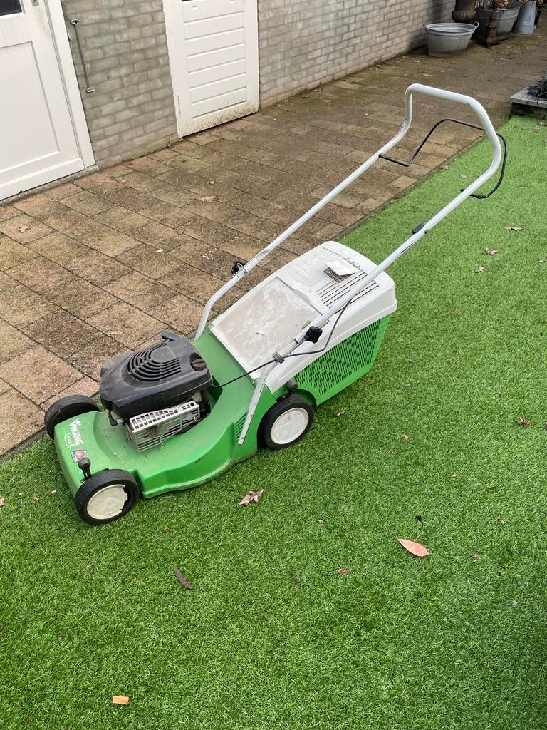 Viking MB 443 Benzine Grasmaaier Cyclomaaier, Tuin en Terras, Grasmaaiers, Ophalen, Cirkelmaaier, Gebruikt, 40 t/m 49 cm
