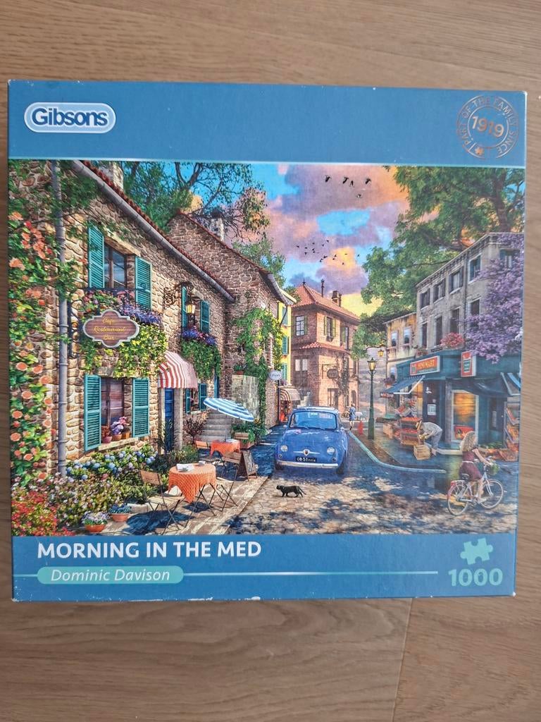 Mooie gibson puzzel van 1000 stuks compleet, Ophalen of Verzenden, 500 t/m 1500 stukjes, Zo goed als nieuw