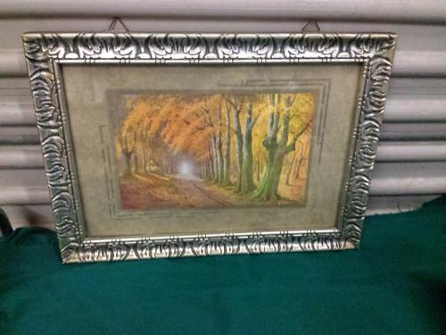 schilderij prent laan met bomen, Ophalen of Verzenden, 'T Olde Gre-j, Info@toldegrej.nl, Endepoelstraat 20f Didam