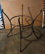 Tafel onderstel ijzer, Ophalen, 50 tot 100 cm, Rustiek, Rond