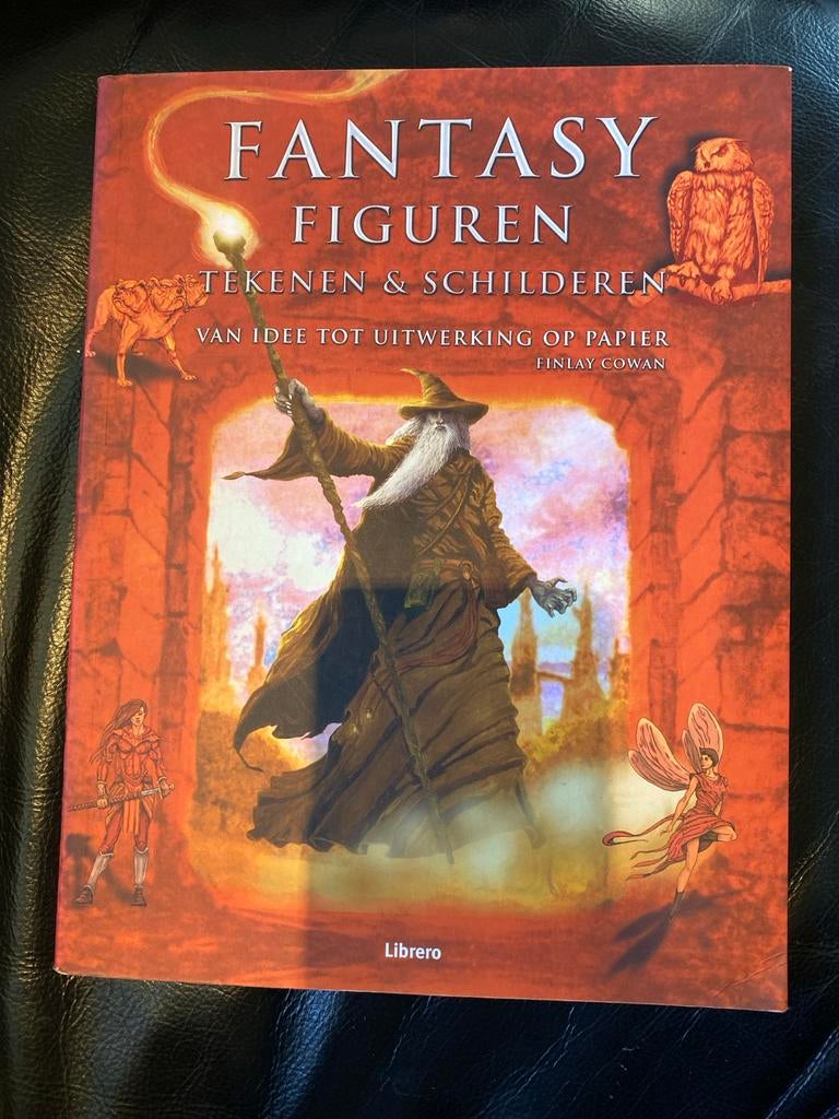 Fantasy Figuren Tekenen & Schilderen Finlay Cowan, Ophalen of Verzenden, Gelezen