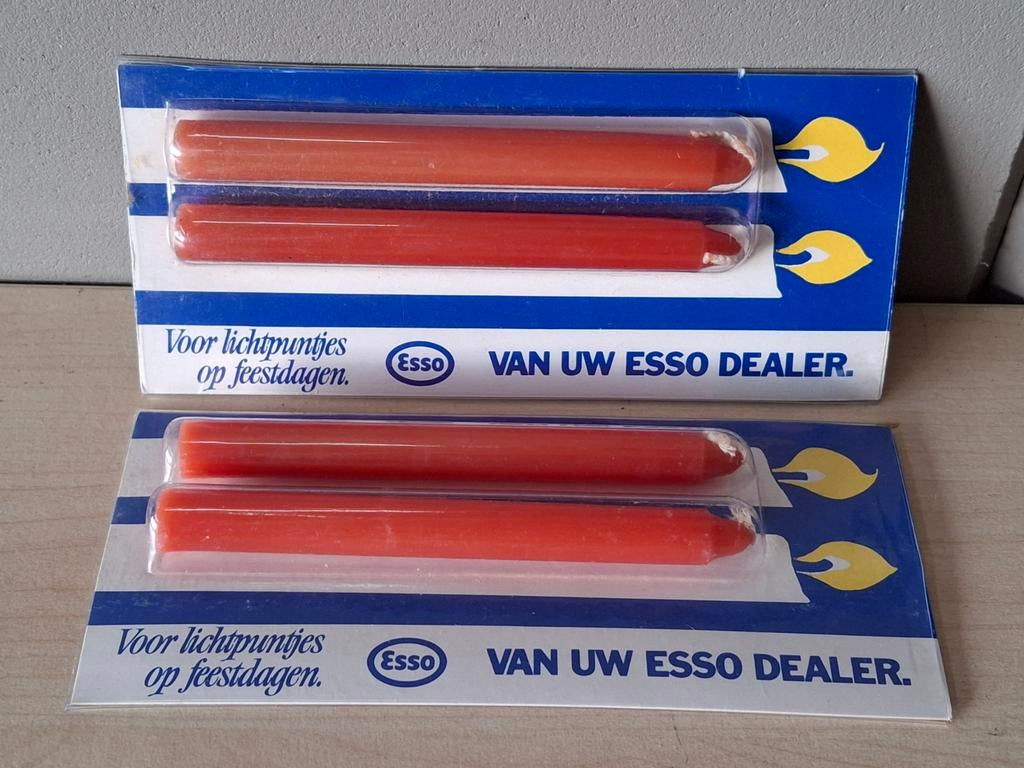 Esso tankstation lichtpuntjes / kaarsjes, Ophalen of Verzenden, Nieuw