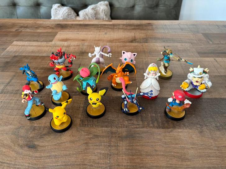 Grote set Amiibo, Verzamelen, Poppetjes en Figuurtjes, Zo goed als nieuw, Ophalen of Verzenden