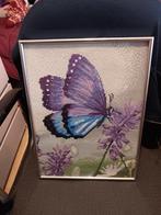 Foto lijst met vlinders, Ophalen of Verzenden, Zo goed als nieuw, Overige typen
