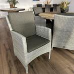 4 Seasons Outdoor (4SO) tuinset – Tafel 150 cm + 6 stoelen, Tuin en Terras, Gebruikt, ., Ophalen of Verzenden, Wicker