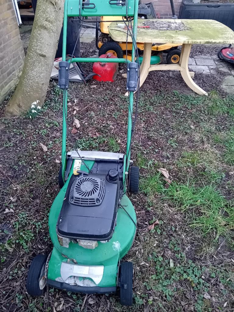 Sabo maaimachine loop of sloop, Tuin en Terras, Grasmaaiers, Gebruikt, Benzine-grasmaaier, 50 cm of meer, Cirkelmaaier, Versnellingen