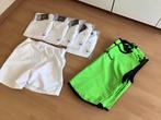 6 Stuks Sportbroek en 6 Hesjes.  Samen € 17,00, Erima, Maat 48/50 (M), Wit, Nieuw