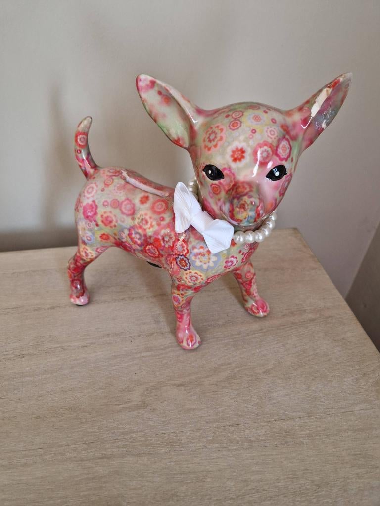 Pomme Pidou Chihuahua, Ophalen of Verzenden, Nieuw, Steen, Aardewerk of Keramiek, Dier