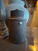 Authentieke houten kruik uit Nepal van Hoffz., Ophalen of Verzenden, Nieuw