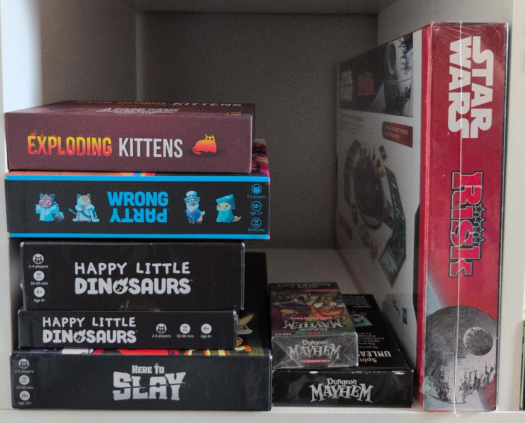 Bordspellen #8, Ophalen