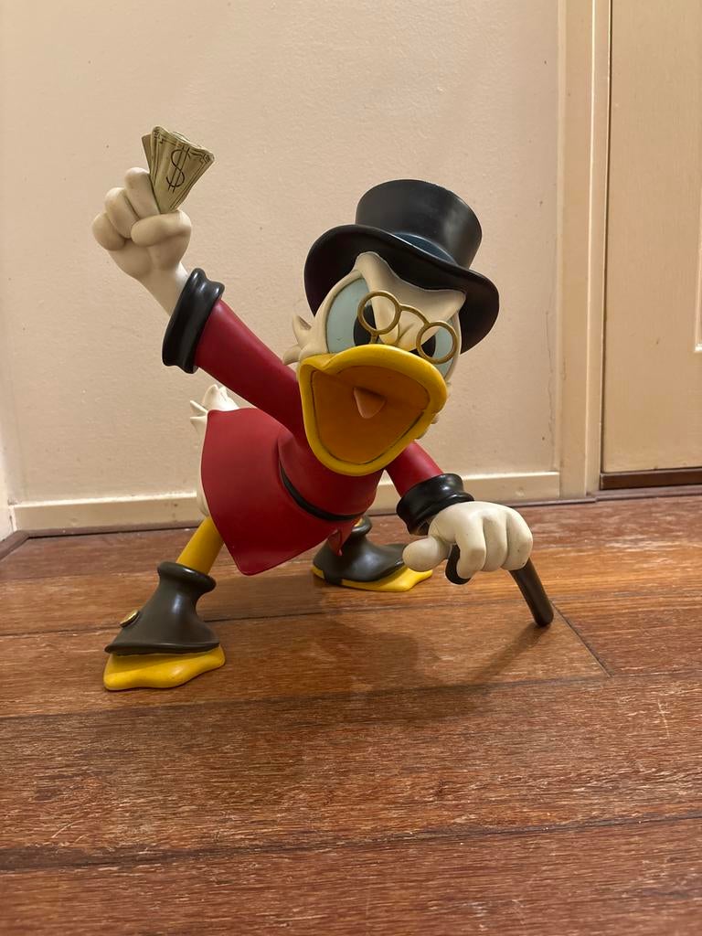Dagobert Duck Beeld - Disney Figuur, Ophalen, Zo goed als nieuw
