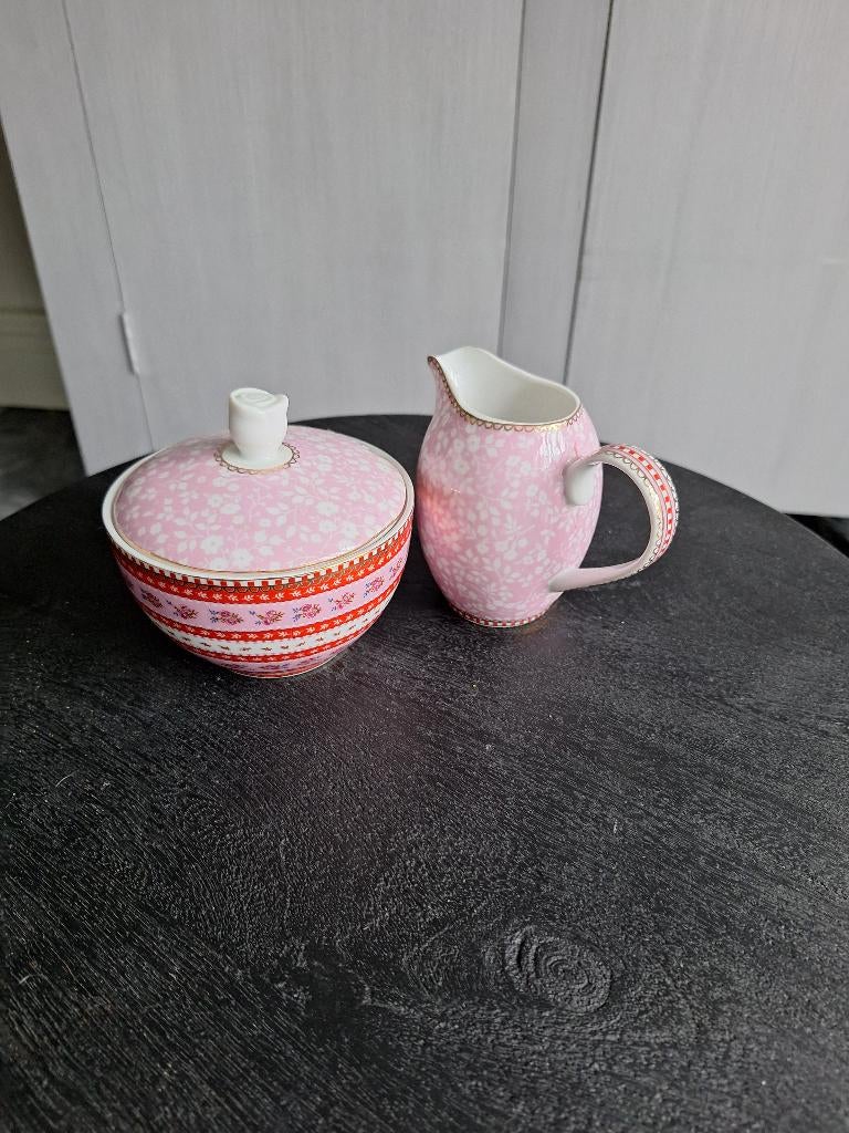 Pip Studio suiker en melkkannetje, Ophalen, Overige typen, Zo goed als nieuw, Overige stijlen