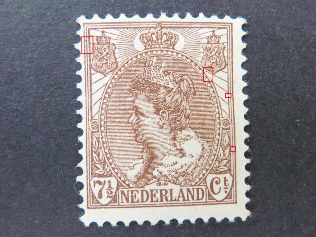 plaatfout 61 , ongebruikt., Verzenden, T/m 1940, Postfris