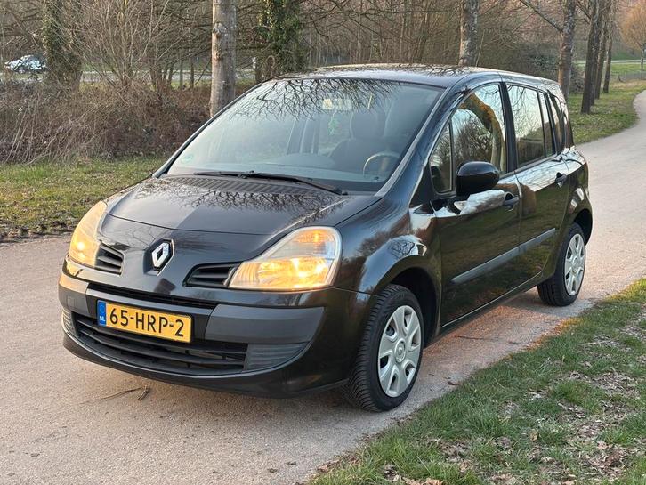 Renault Grand Modus 1.2 16V 2009 Zwart, Auto's, Renault, Particulier, Grand Modus, Benzine, B, MPV, Handgeschakeld, Origineel Nederlands