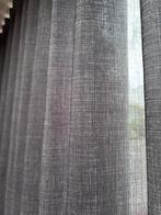 Luxe grijze inbetween wave gordijnen, Huis en Inrichting, Stoffering | Gordijnen en Lamellen, Ophalen, Gebruikt, Industrieel- modern