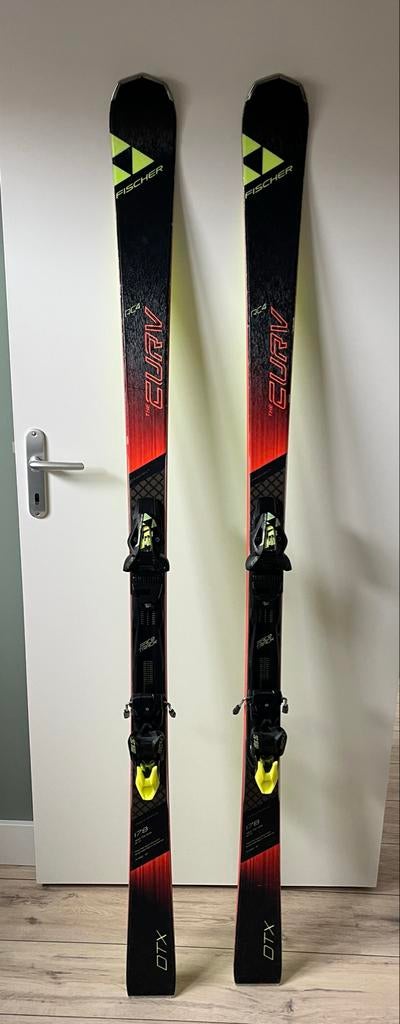 Fischer CURV RC4 ski's 178 cm - in goede staat, Sport en Fitness, Skiën en Langlaufen, Ophalen, 160 tot 180 cm, Fischer, Zo goed als nieuw