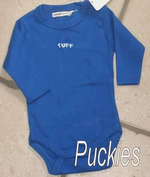 Maat 68 Blauwe Name It romper l/s NIEUW (7594) a, Kinderen en Baby's, Babykleding | Maat 68, Nacht- of Onderkleding, Nieuw, Ophalen of Verzenden