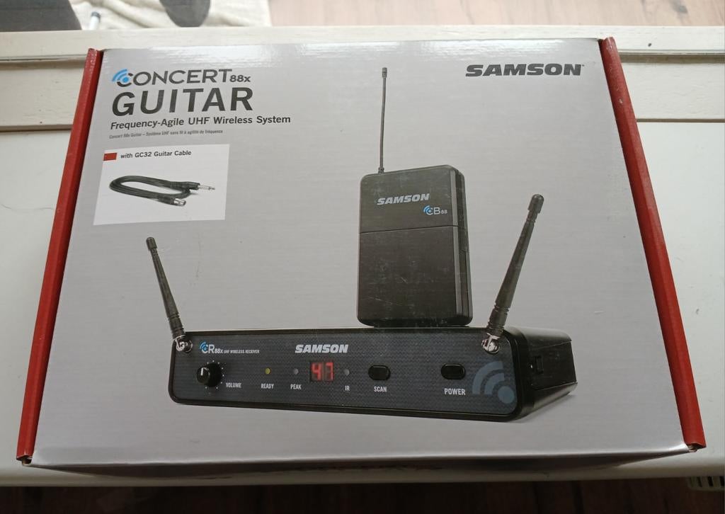 Samson Concert 88x Guitar Draadloos Systeem, Ophalen of Verzenden, Nieuw, Overige merken