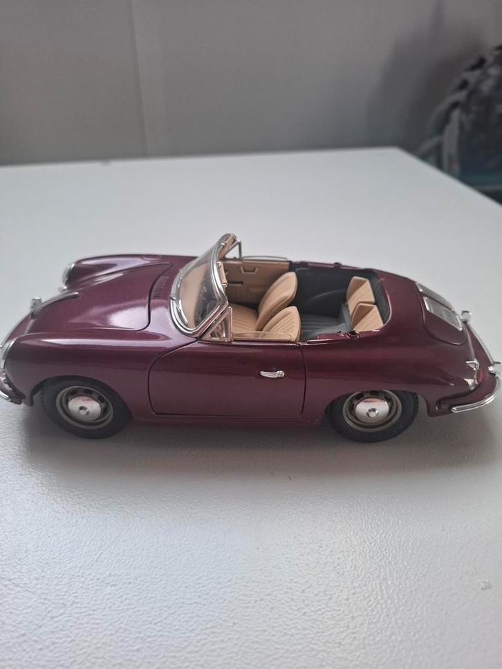 Modelauto Porsche 356 B (1961) - Bburago 1:18, Hobby en Vrije tijd, Modelauto's | 1:18, Gebruikt, Auto, Bburago, Ophalen of Verzenden