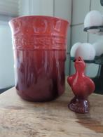 Pollepol pot le creuset ketsenrood, Huis en Inrichting, Ophalen of Verzenden