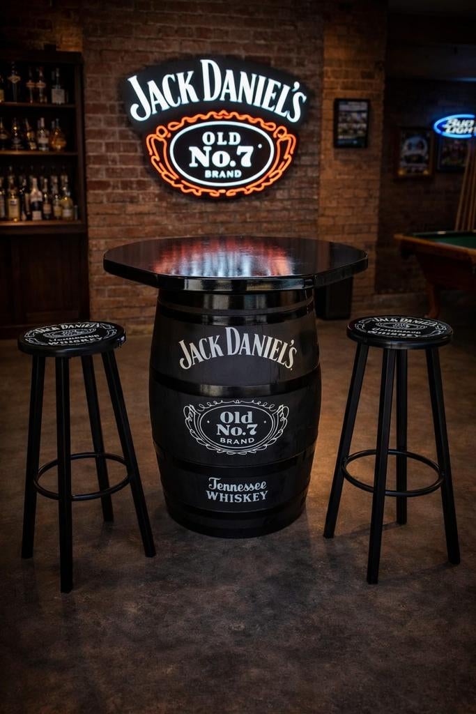 Statafel , eiken wijnvat statafel , biertafel, Ophalen of Verzenden, Nieuw