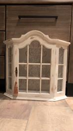 Wand kastje vitrinekast vitrinekastje vitrine kast kastje, Huis en Inrichting, Kasten | Vitrinekasten, Ophalen, Met deur(en), Eikenhout