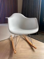 Schommelstoel kuipstoel wit, Wit, Zo goed als nieuw, Eén, Ophalen