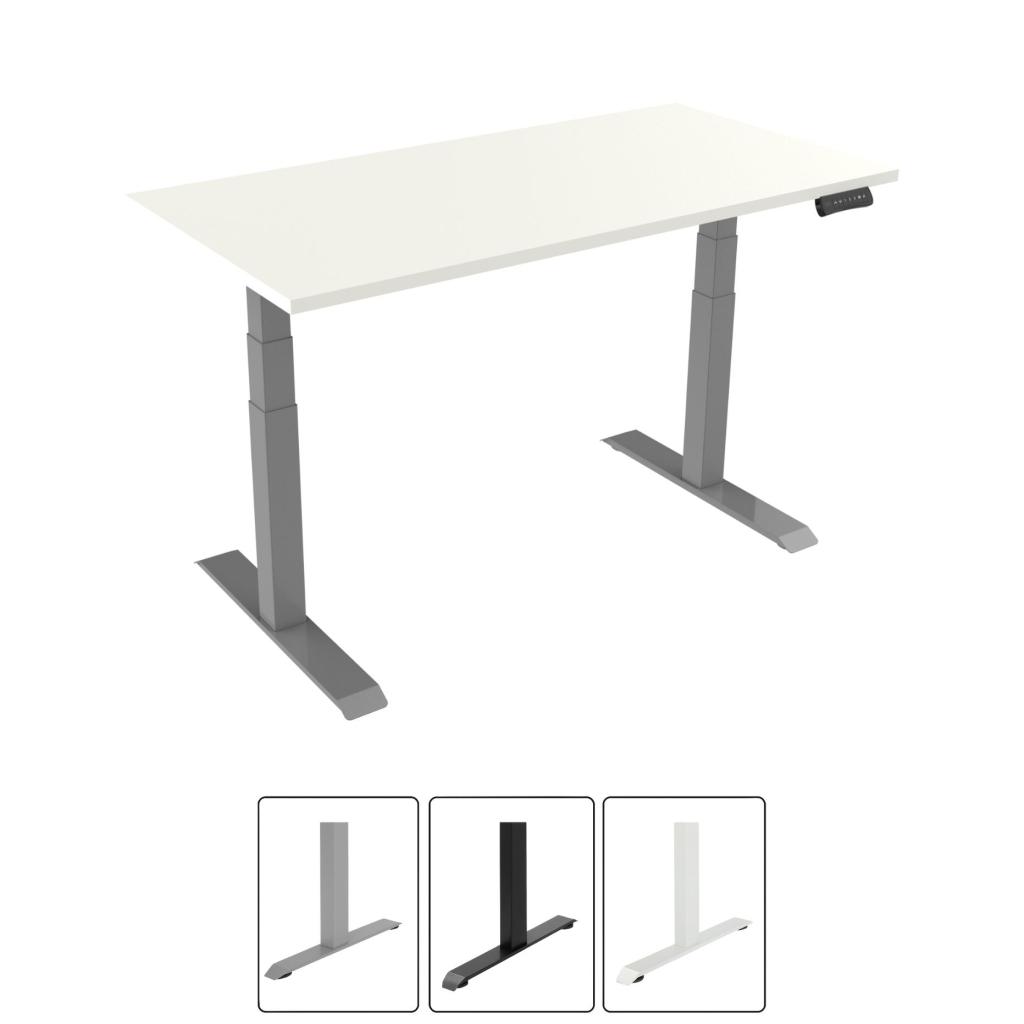 NIEUW Deluxe elektrisch zit-sta bureau | kleur blad wit, Niet ingevuld, Nieuw, Niet ingevuld, Niet ingevuld