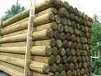 Ronde palen geimpregneerd. Mooi recht! (*), Tuin en Terras, Ophalen of Verzenden, Nieuw