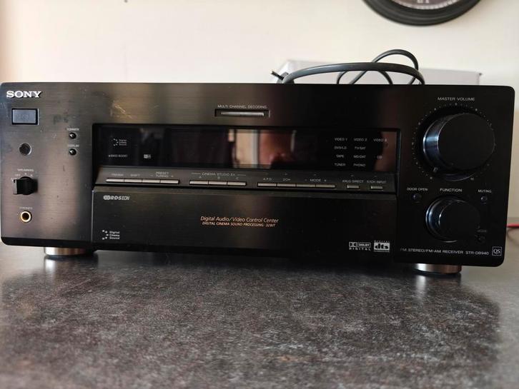 Sony receiver (STR-DB940), Audio, Tv en Foto, Versterkers en Receivers, Zo goed als nieuw, 5.1, 60 tot 120 watt, Sony, Ophalen of Verzenden