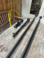 Stalen buizen met voet en koppelstukken, Auto diversen, Dakdragers, Ophalen, Gebruikt