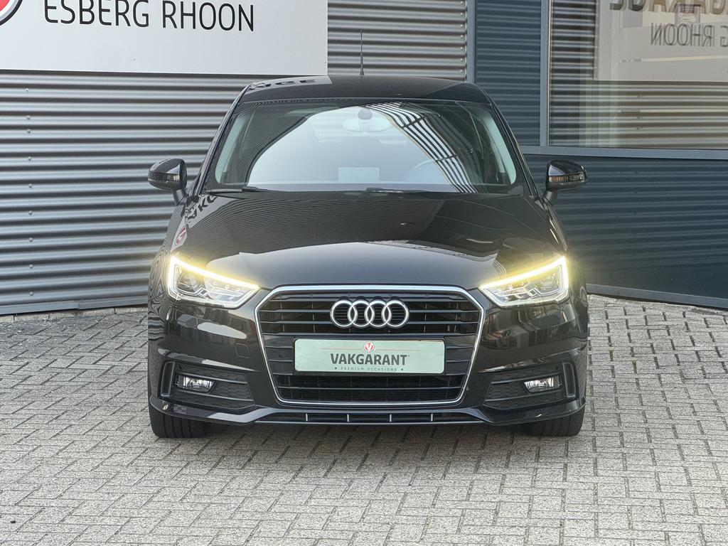 Audi A1 Sportback 1.0 TFSI S-LINE XENON,NAVI (bj 2016), Auto's, Voorwielaandrijving, 12 maanden, Stof, Zwart