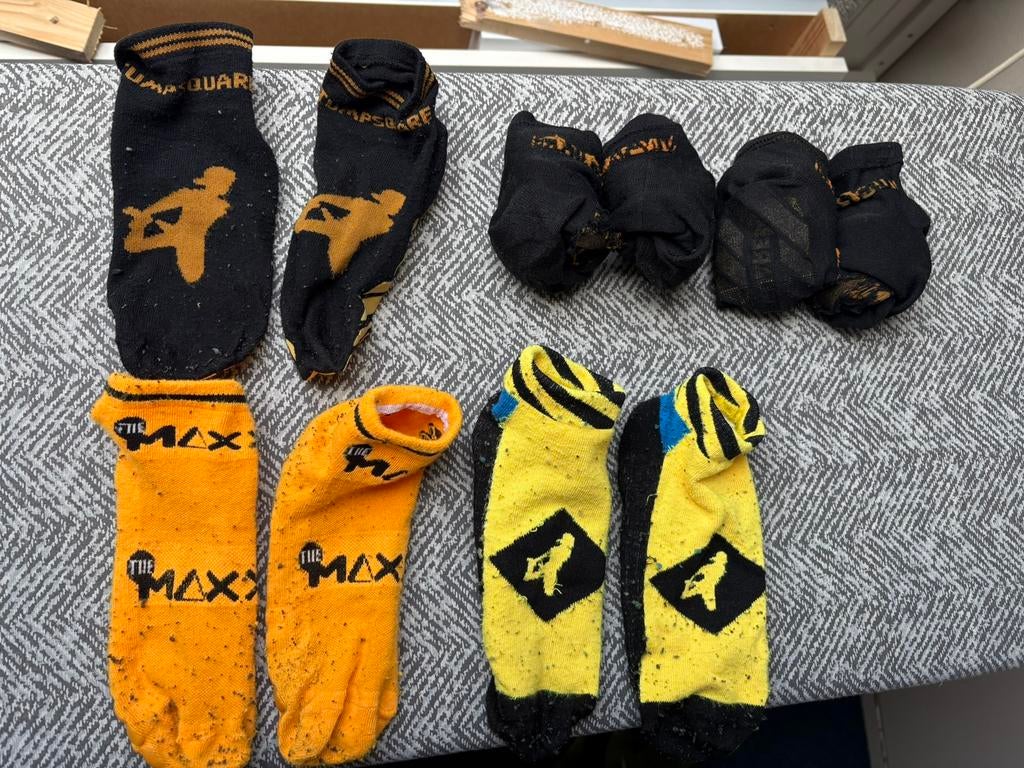 7 paar sokken 6 paar van jumpsquare en 1 paar van the maxx, Ophalen of Verzenden, Gebruikt, Jongen of Meisje, Sokken