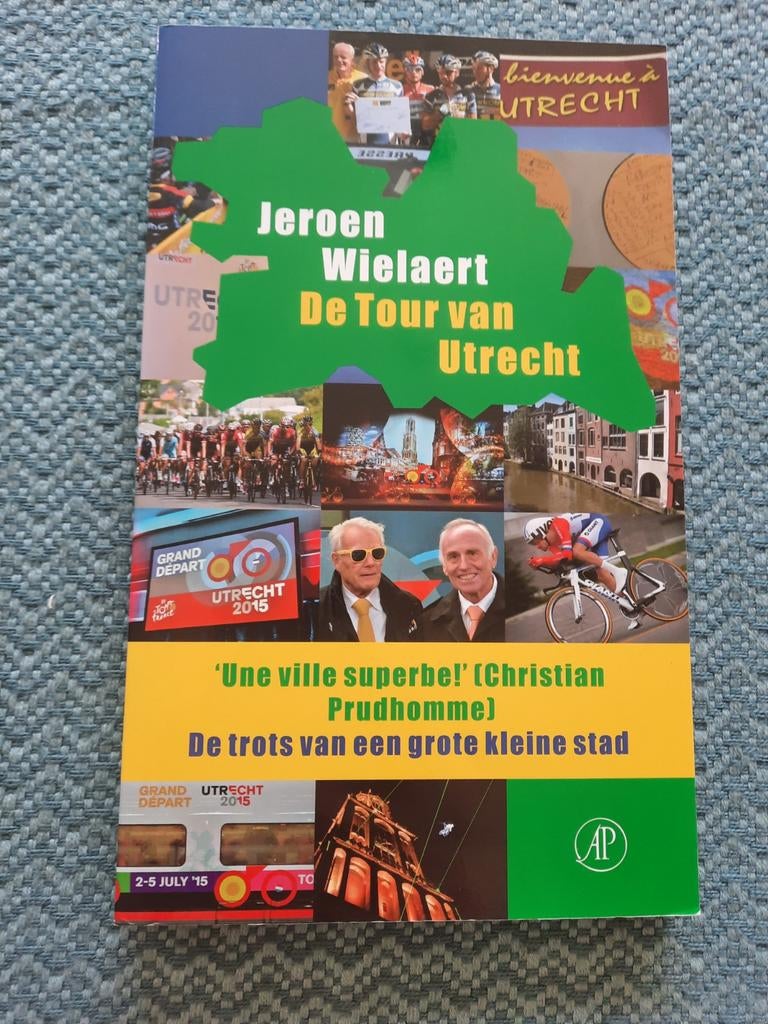 Jeroen Wielaert - De Tour van Utrecht -, Ophalen of Verzenden, Zo goed als nieuw, Jeroen Wielaert, Lopen en Fietsen